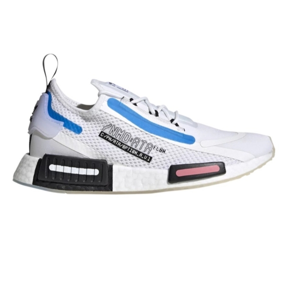 Nwt Adidas NMD_R1 Spectoo 'Cloud White' FZ3209 womens size 5 - Picture 4 of 12